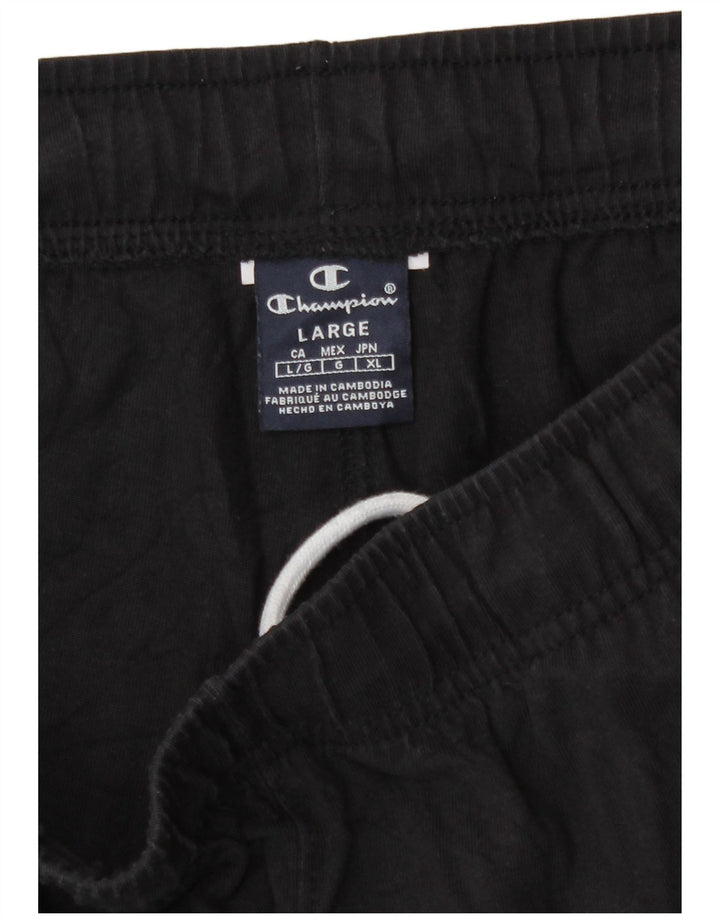 Calça de treino masculina Champion grande preta