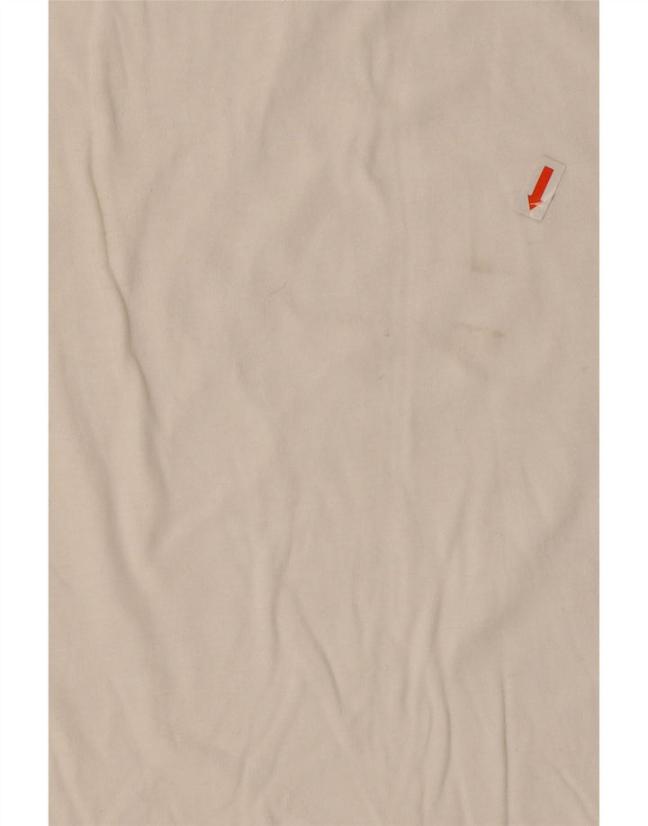 Camiseta masculina Rip Curl Standard Fit Top médio branco colorblock algodão