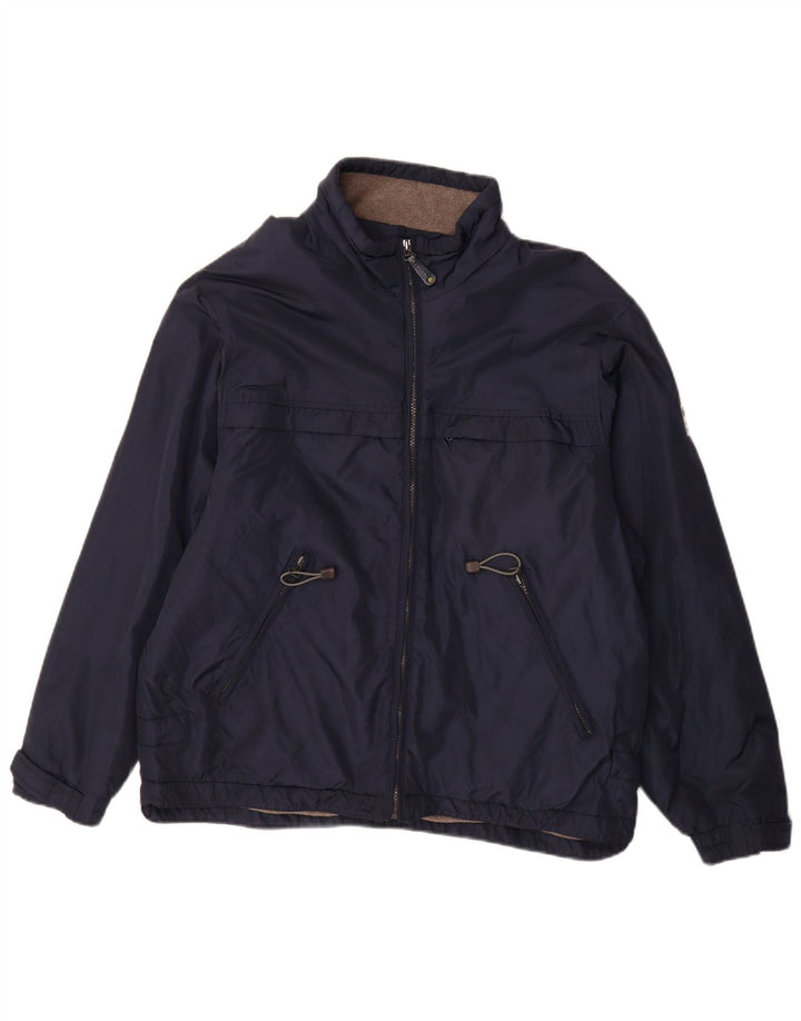 Jaqueta corta-vento masculina Invicta UK 38 poliamida azul marinho médio