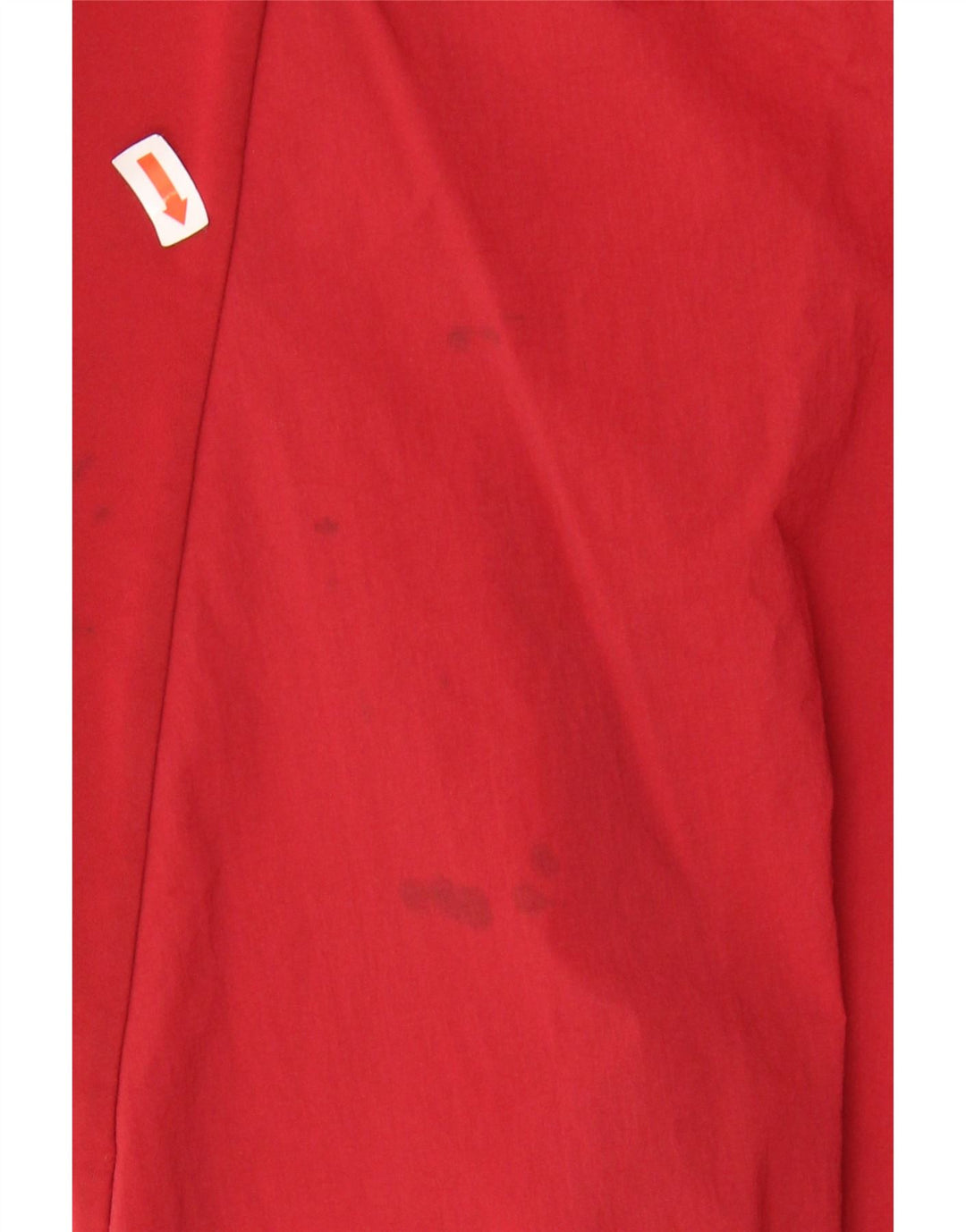 ADIDAS Boys Graphic Zip Neck Pullover Treino Top 13-14 Anos Vermelho
