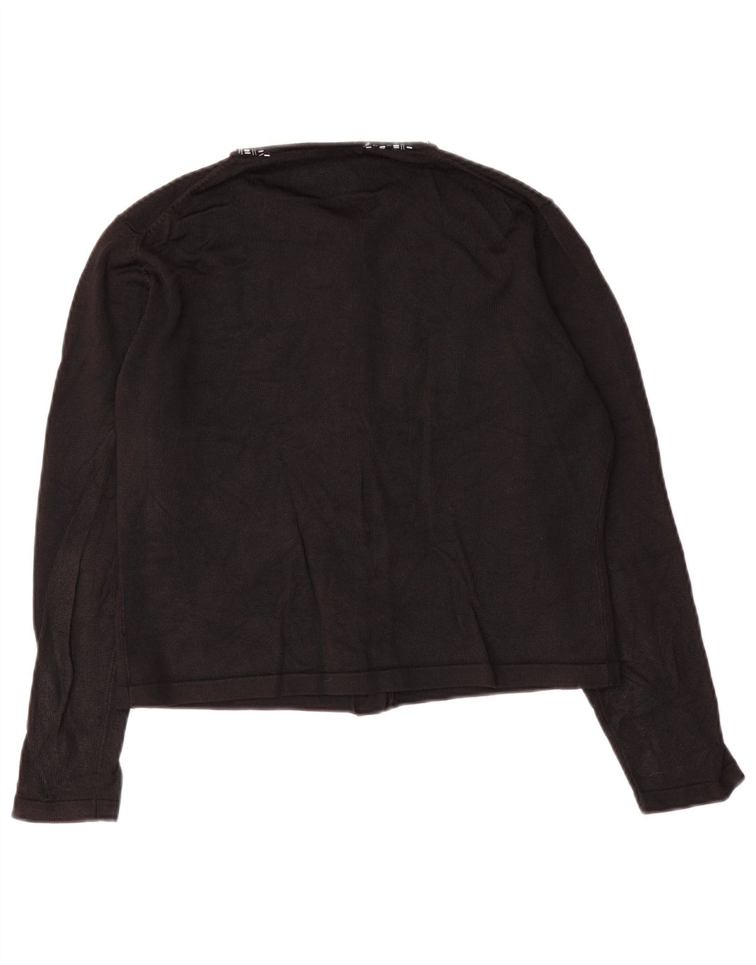 Suéter cardigã feminino Marks & Spencer Reino Unido 12 médio preto