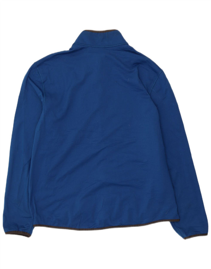 EDDIE BAUER Jaqueta masculina de agasalho UK 42 XL azul poliéster