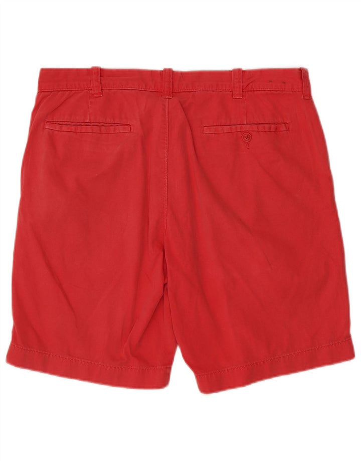 J. CREW Mens Stanton Chino Shorts W34 Grande Algodão Rosa