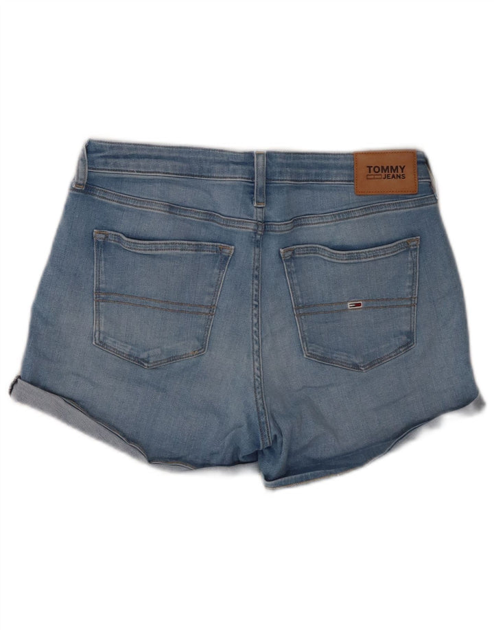 Shorts jeans feminino Tommy Hilfiger W29 azul médio
