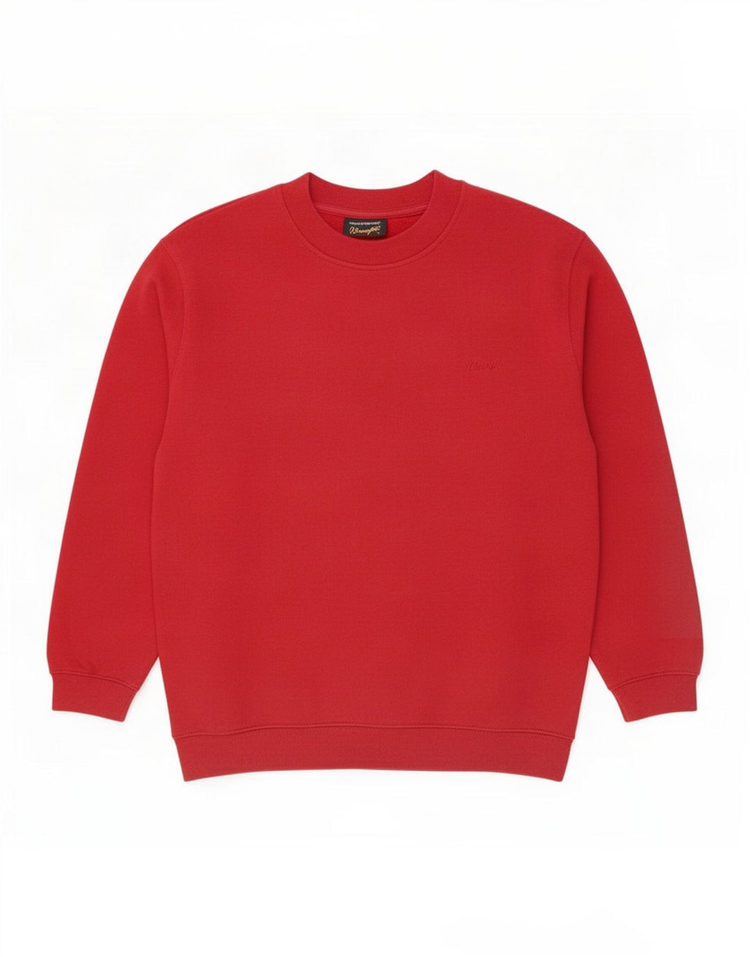 Wrangler moletom masculino jumper grande algodão vermelho
