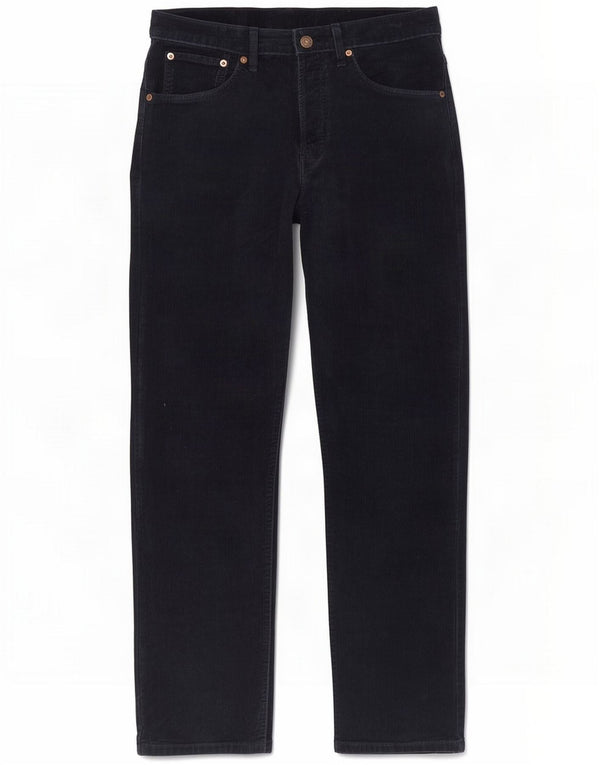 Levi's Mens 582 Straight Corduroy Calças W32 L32 Azul Marinho Algodão