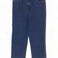 Calça jeans reta clássica feminina Farah W36 L27 algodão azul