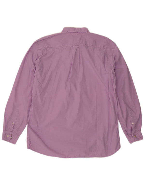 Gant Mens Phoenix Regular Fit Camisa Grande Roxo Algodão Clássico