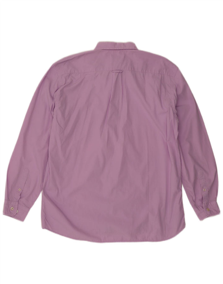 Gant Mens Phoenix Regular Fit Camisa Grande Roxo Algodão Clássico