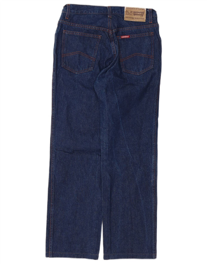 CARRERA Calça jeans reta masculina IT 46 pequena W30 L28 algodão azul