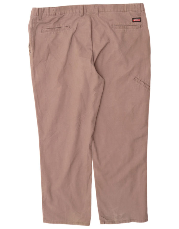 Dickies Mens Straight Cargo Trousers W40 L30 Grey Polyester
