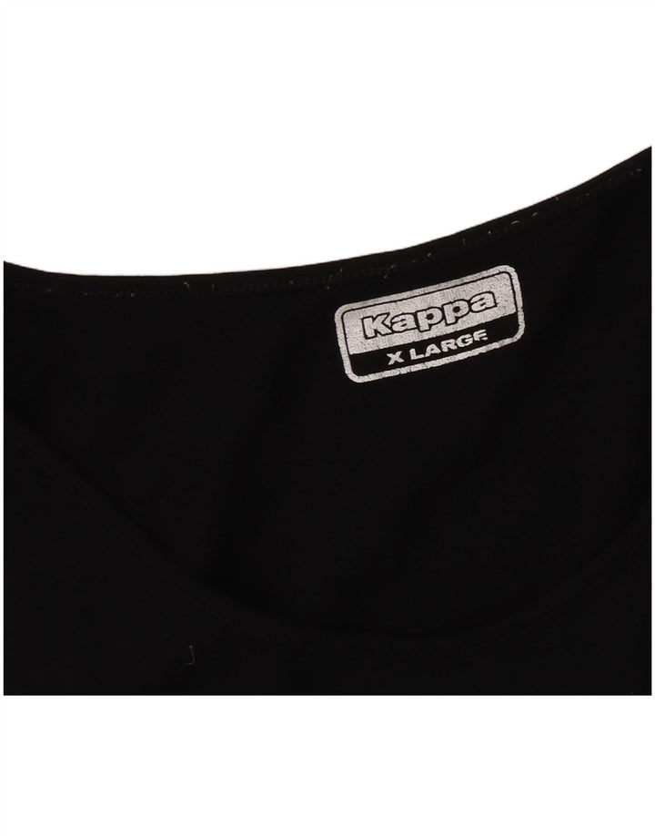 Colete gráfico masculino Kappa Top XL preto