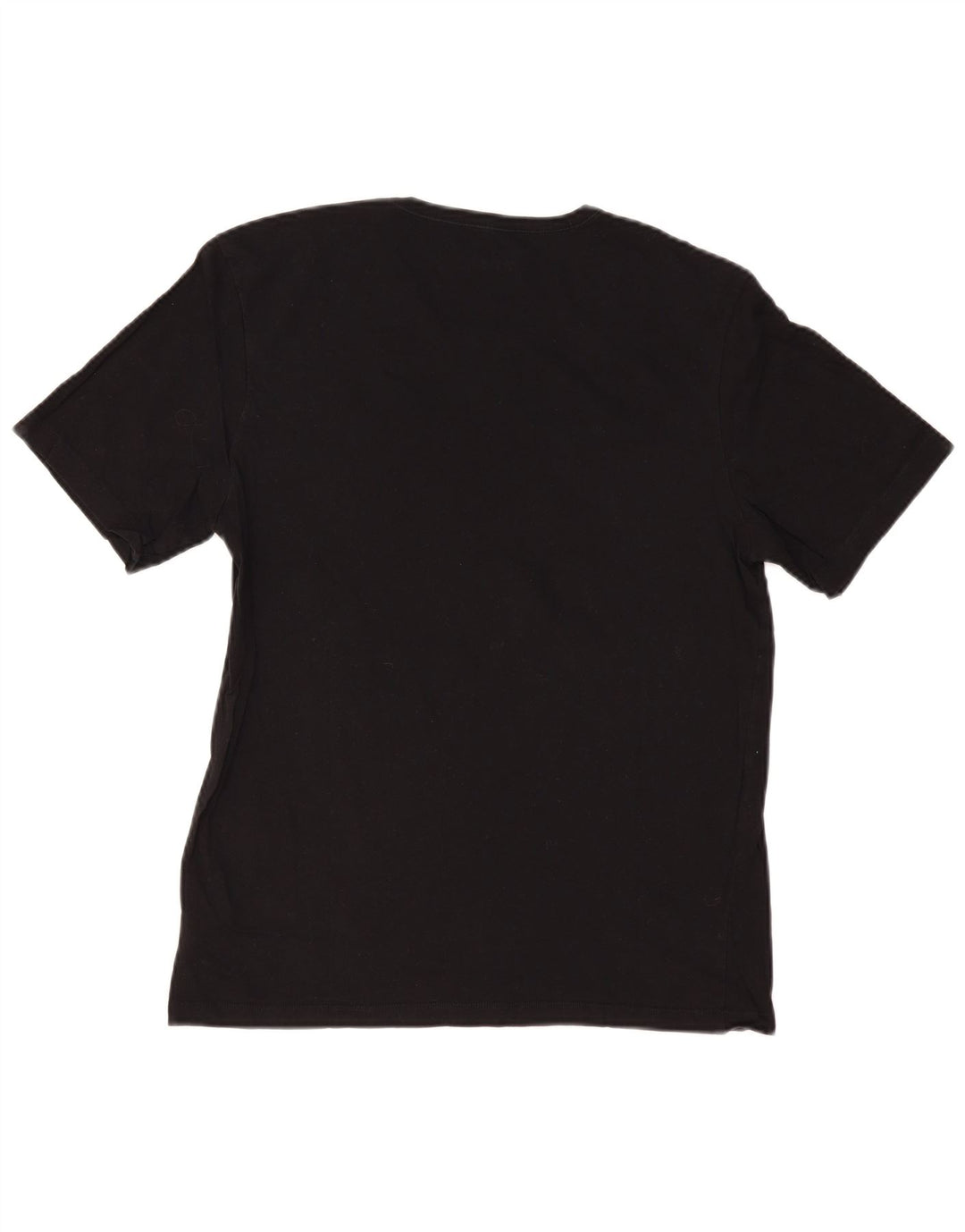 Camiseta feminina HUGO BOSS UK 14 grande algodão preto
