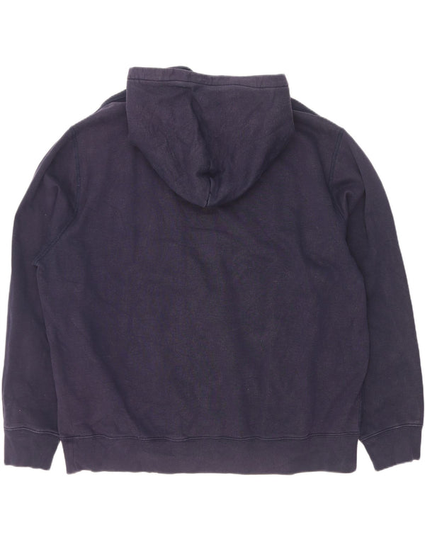 Polo Ralph Lauren moletom com capuz masculino 2XL algodão azul marinho