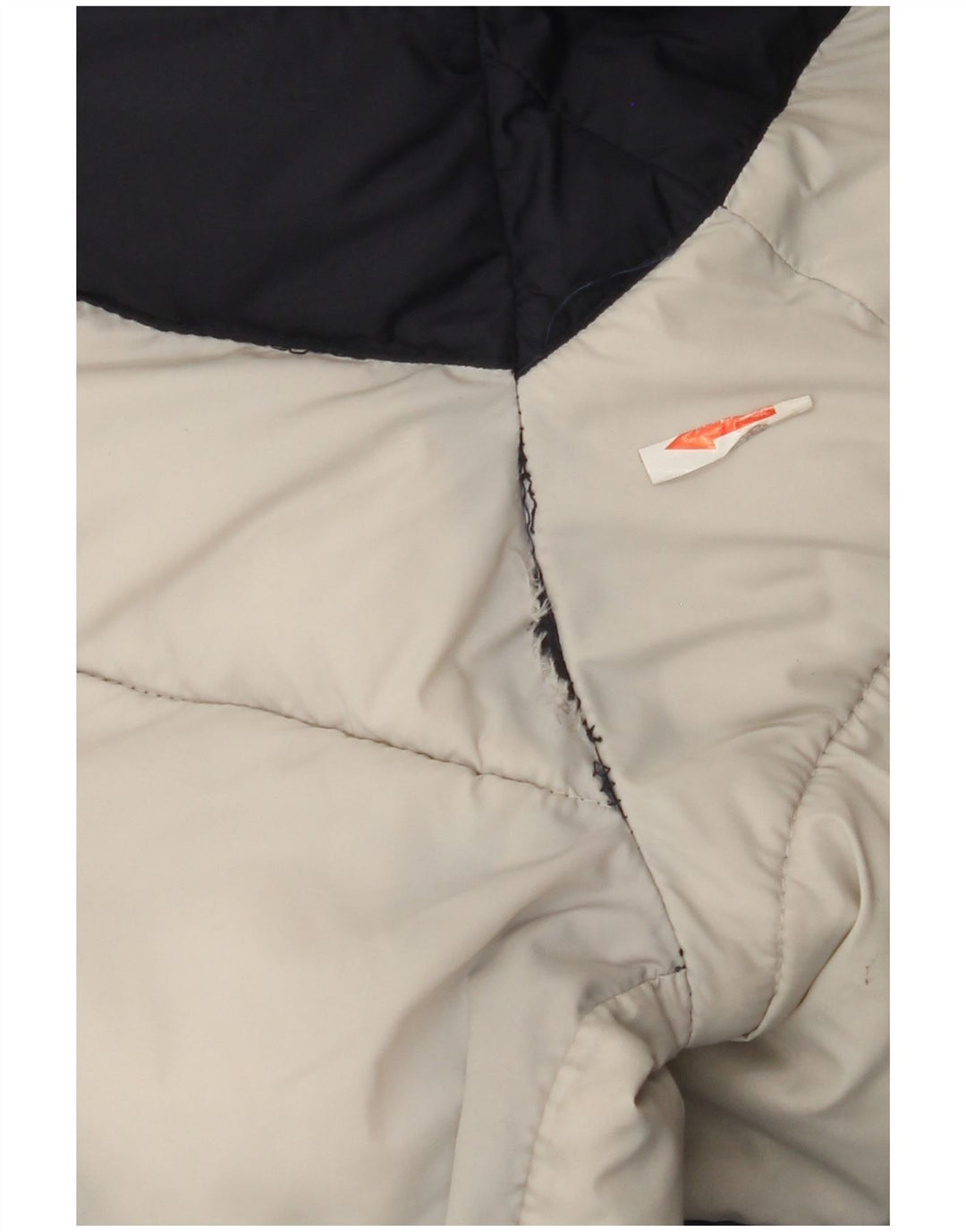 Jaqueta masculina acolchoada com capuz Tommy Hilfiger Reino Unido 36 nylon multicolorido pequeno