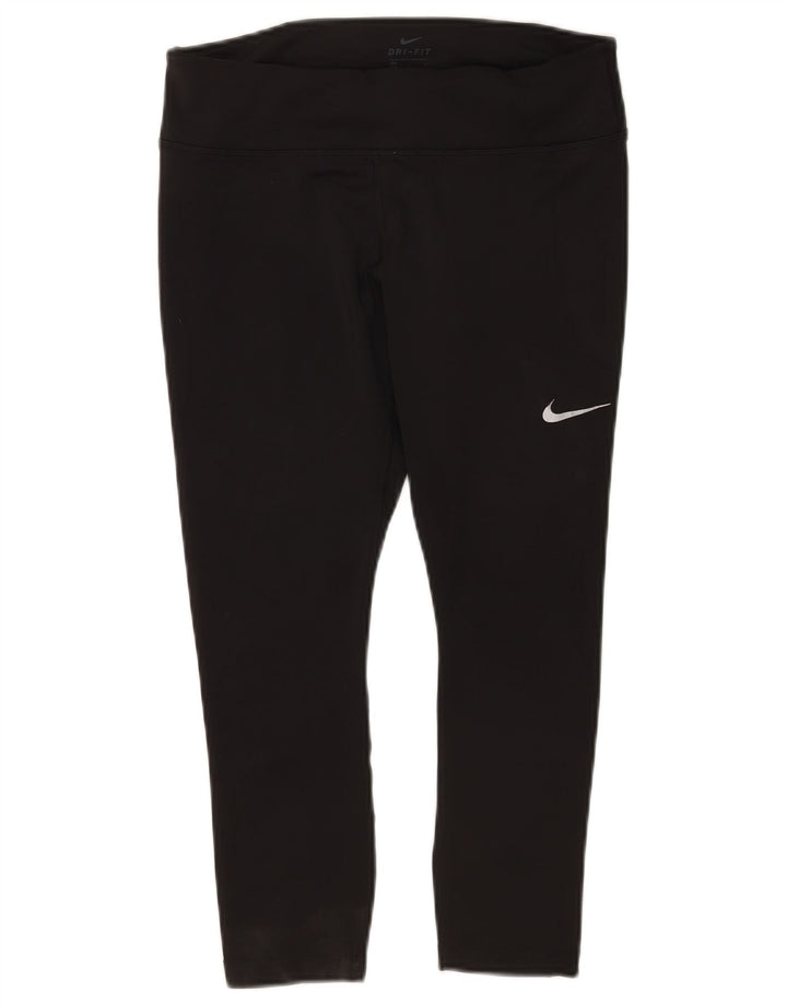 Leggings Nike Feminino UK 16 Grande Poliéster Preto