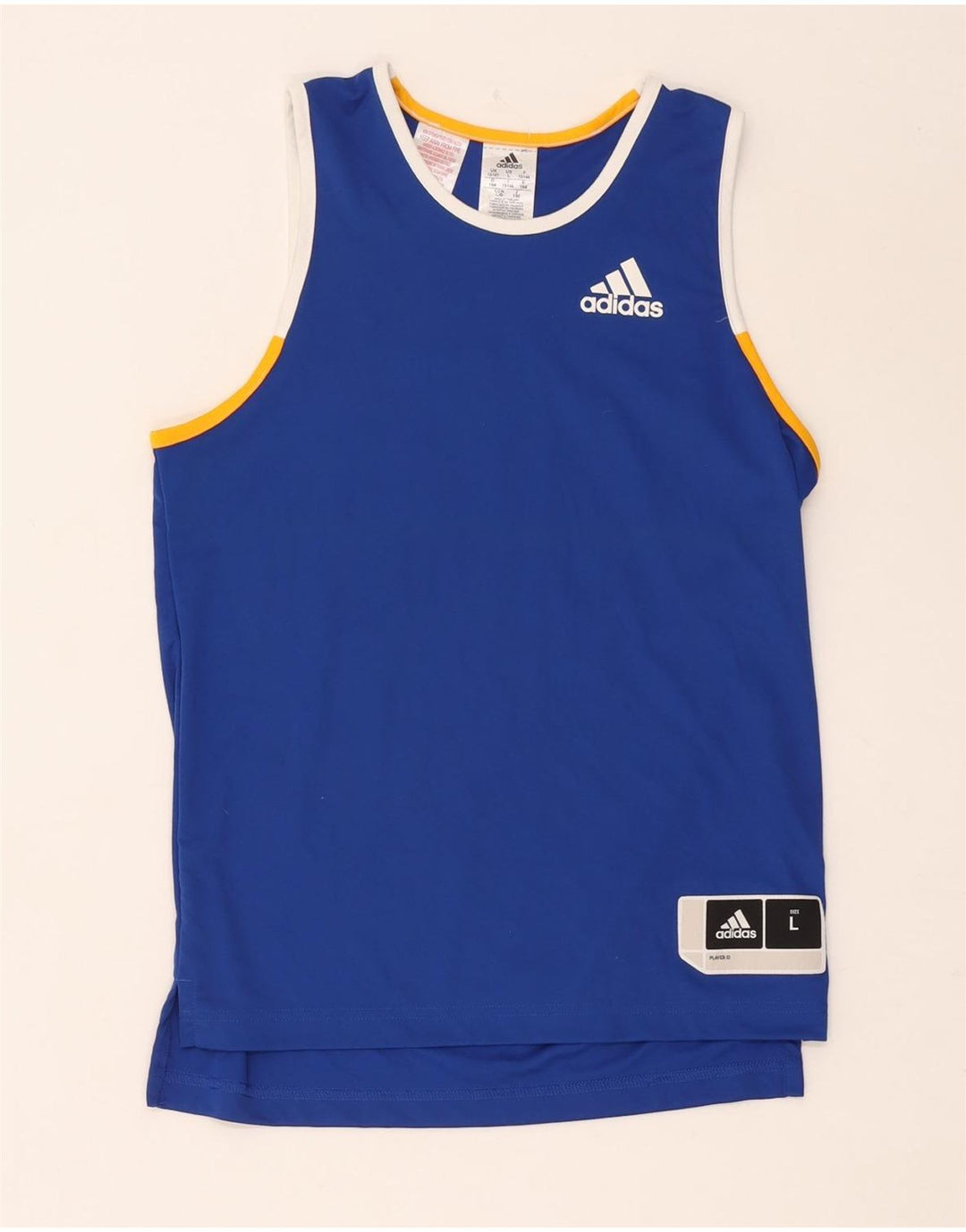 Top Colete Adidas Menino 13-14 Anos Azul Poliéster
