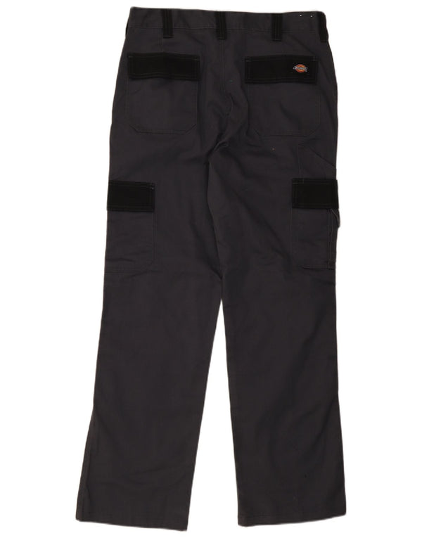 Calças Dickies Mens Straight Cargo W32 L30 Cinza Colourblock Poliéster