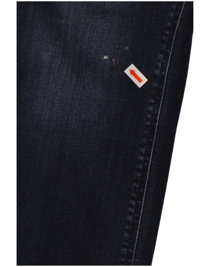 LEE Elly Slim Jeans Feminino W27 L31 Azul Marinho Algodão