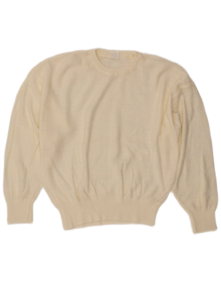 Suéter feminino Apart com gola redonda EU 44 XL off white