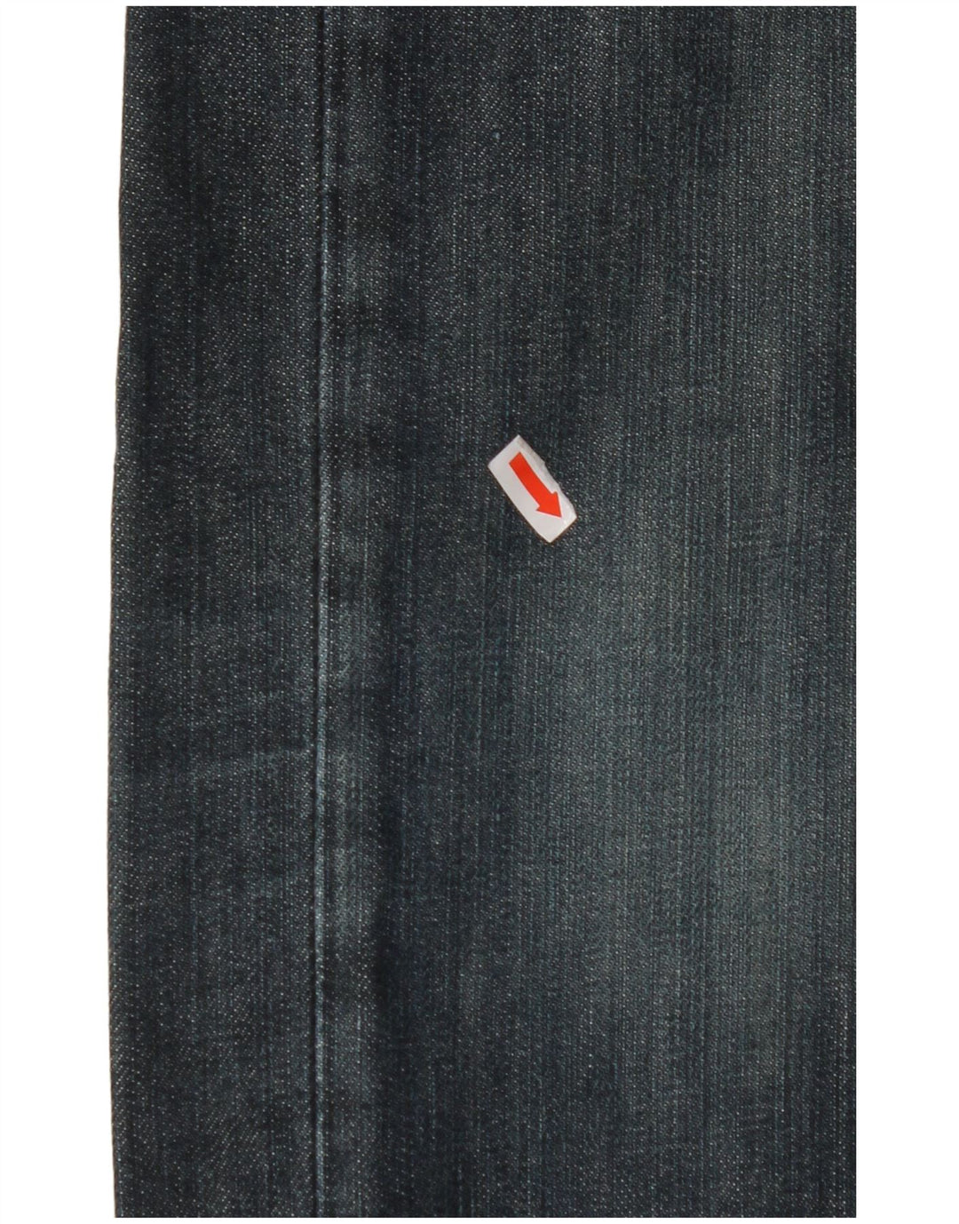 LEVI'S Masculino 501 Straight Jeans W38 L34 Azul Algodão