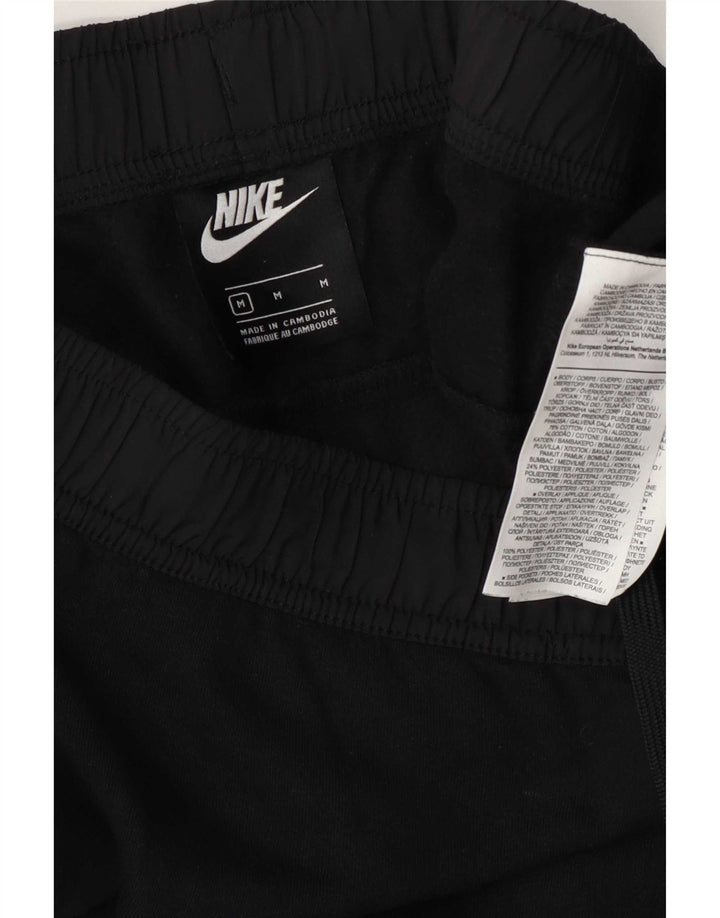 Nike Mens Graphic Calças de treino Joggers Médio Algodão Preto