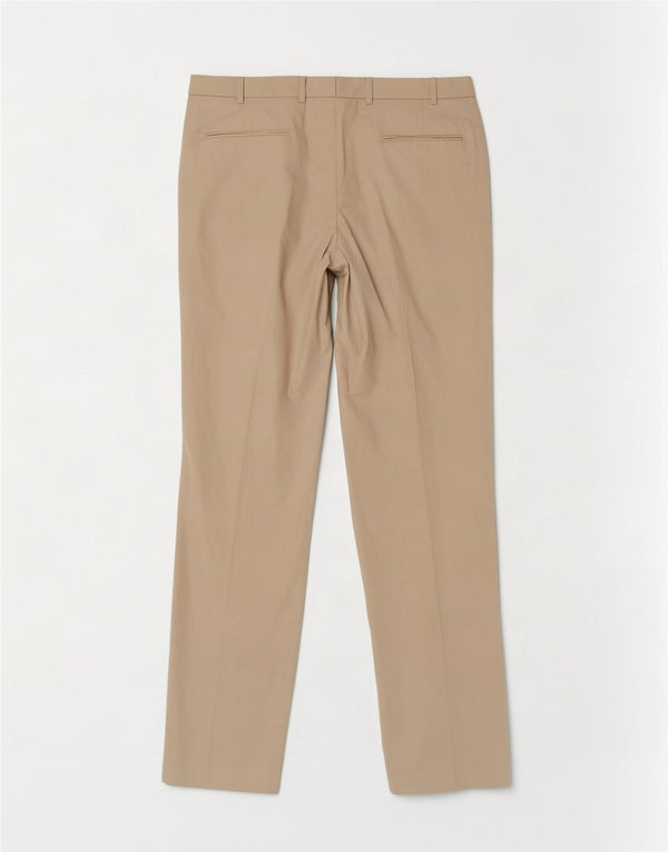 Calça Chino Masculina Marks & Spencer W36 L33 Algodão Bege