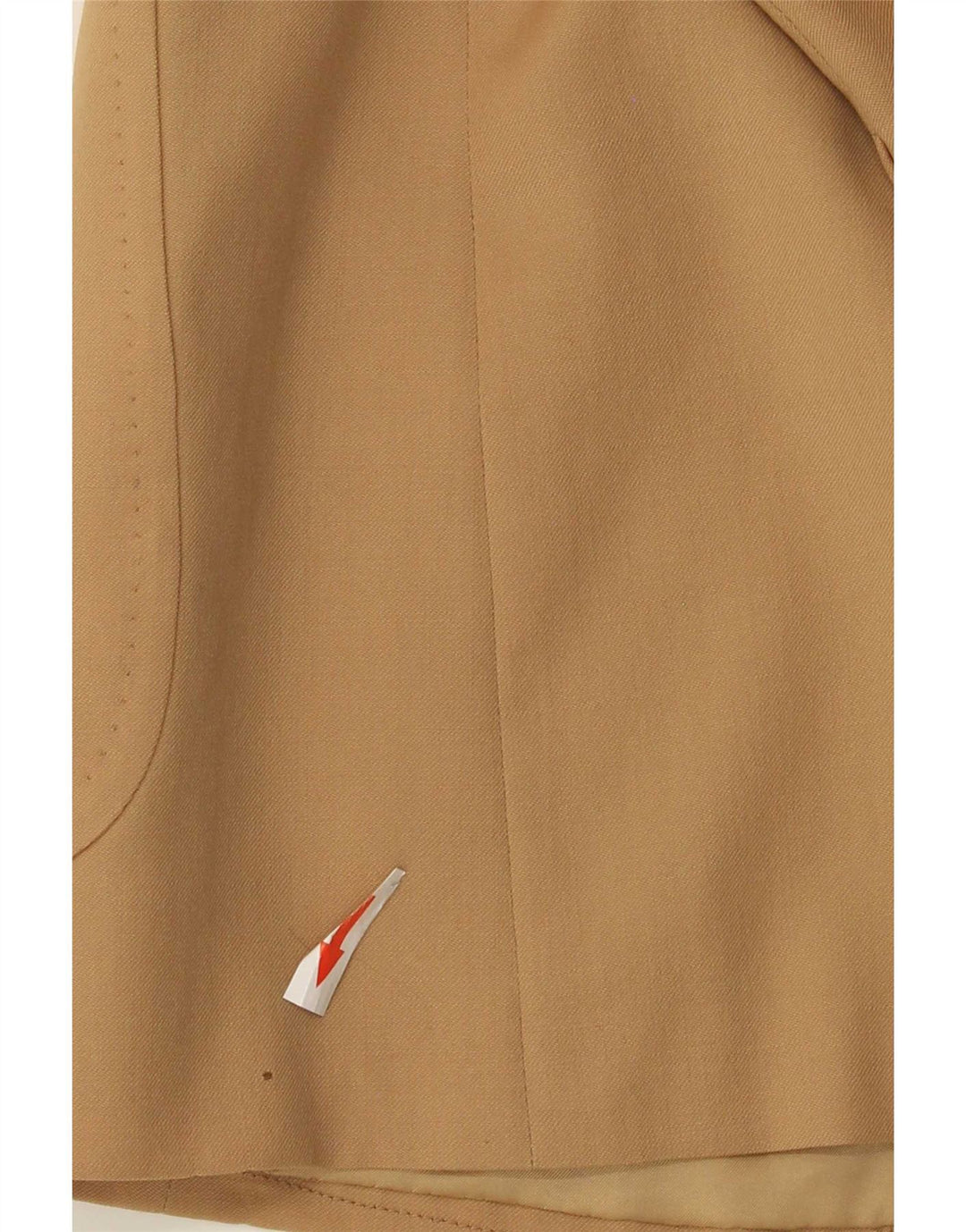Terno masculino vintage com 2 botões UK 38 médio W36 L29 bege