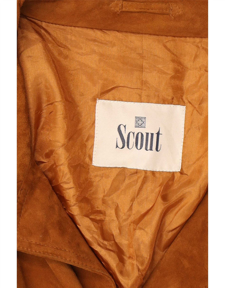 Jaqueta masculina de camurça Scout UK 44 2XL bege