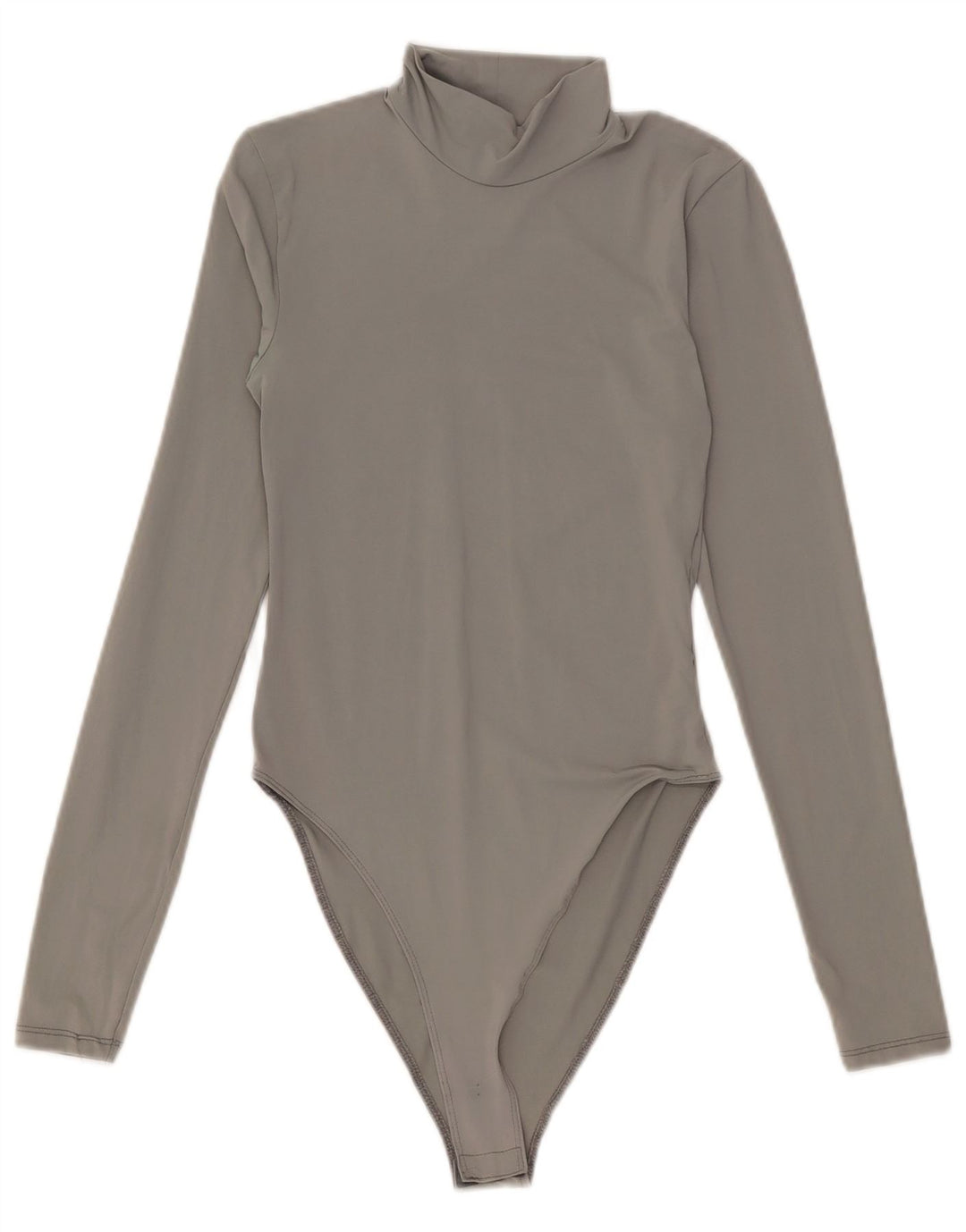 Macacão feminino de manga comprida Zara UK 12 nylon cinza médio