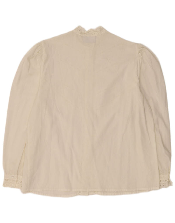 Blusa camisa feminina MEICO EU 44 XL branco floral