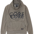 Jack & Jones moletom gráfico masculino jumper pequeno algodão manchado cinza