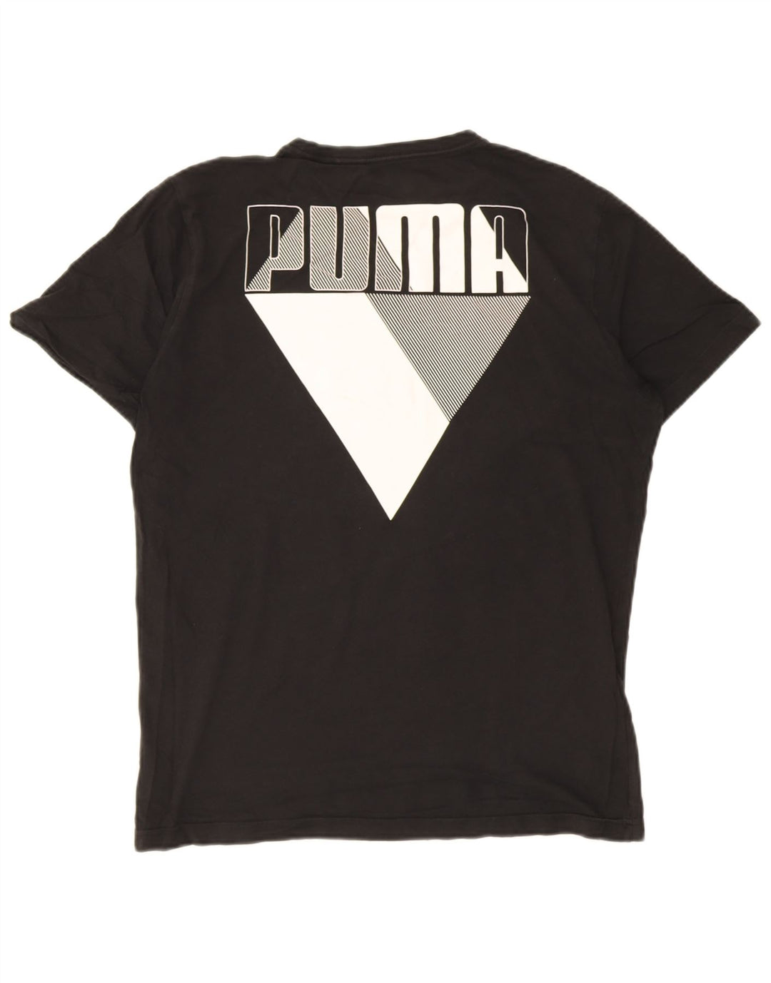 Camiseta Puma Masculina Graphic Top Médio Preto