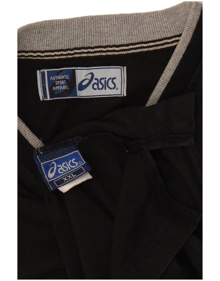 Camiseta masculina OASIS Top 2XL algodão preto