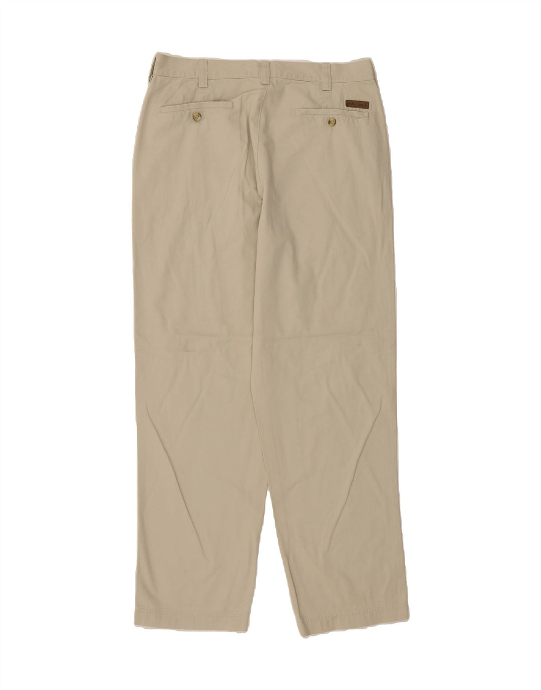 TIMBERLAND Mens Tapered Casual Trousers W33 L30 Beige Cotton Vintage Timberland and Second-Hand Timberland from Messina Hembry 
