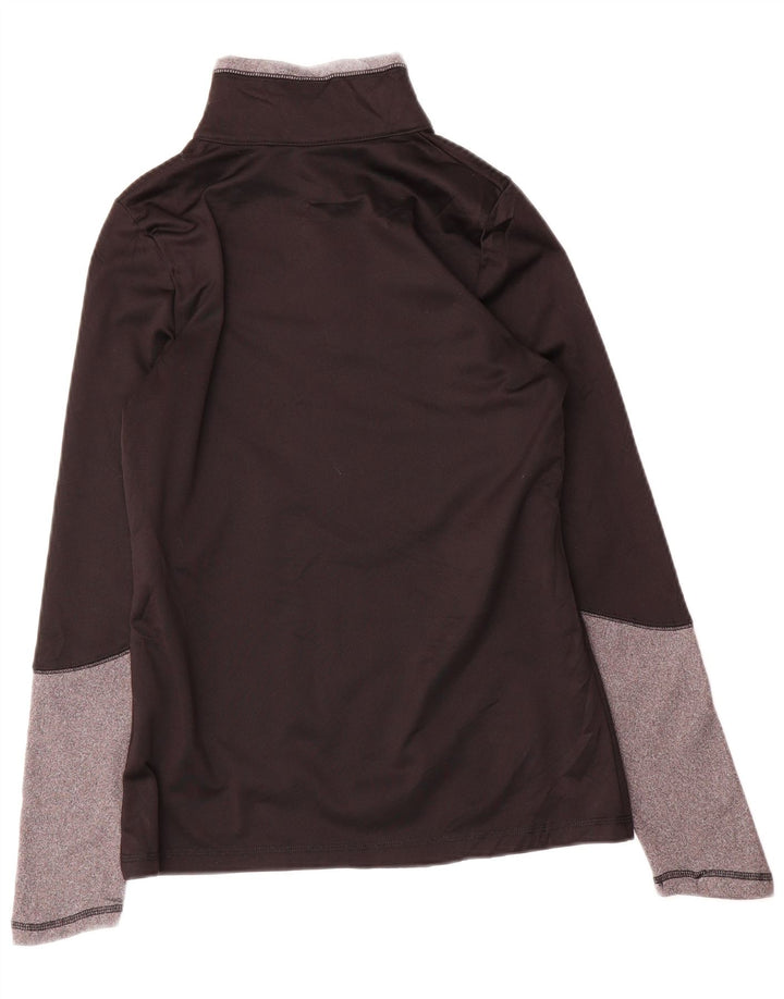 Pulôver feminino The North Face para treino UK 10 pequeno preto manchado