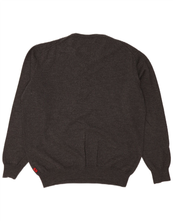 Suéter masculino KAPPA com decote em V 2XL cinza