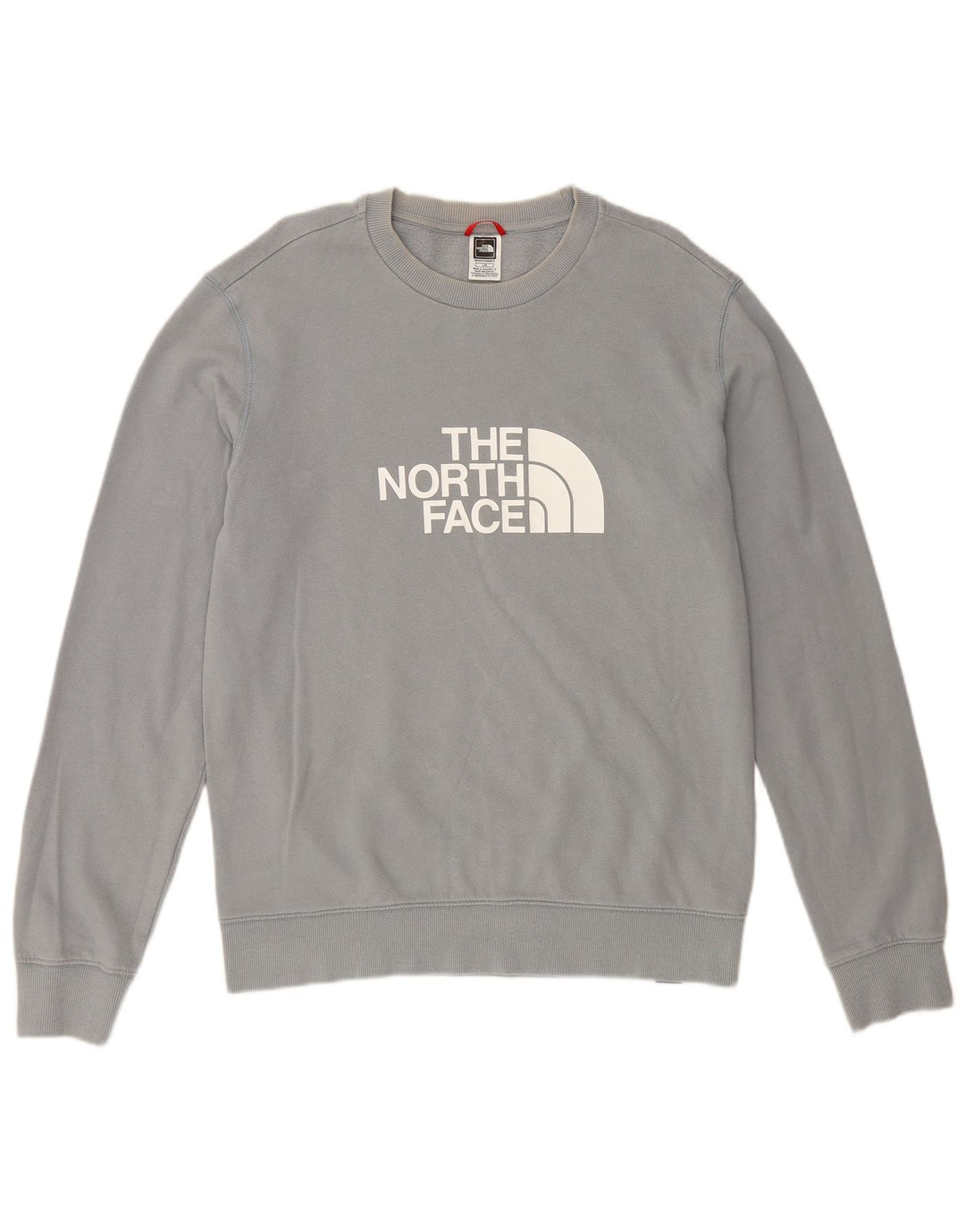 THE NORTH FACE moletom gráfico masculino jumper grande algodão cinza