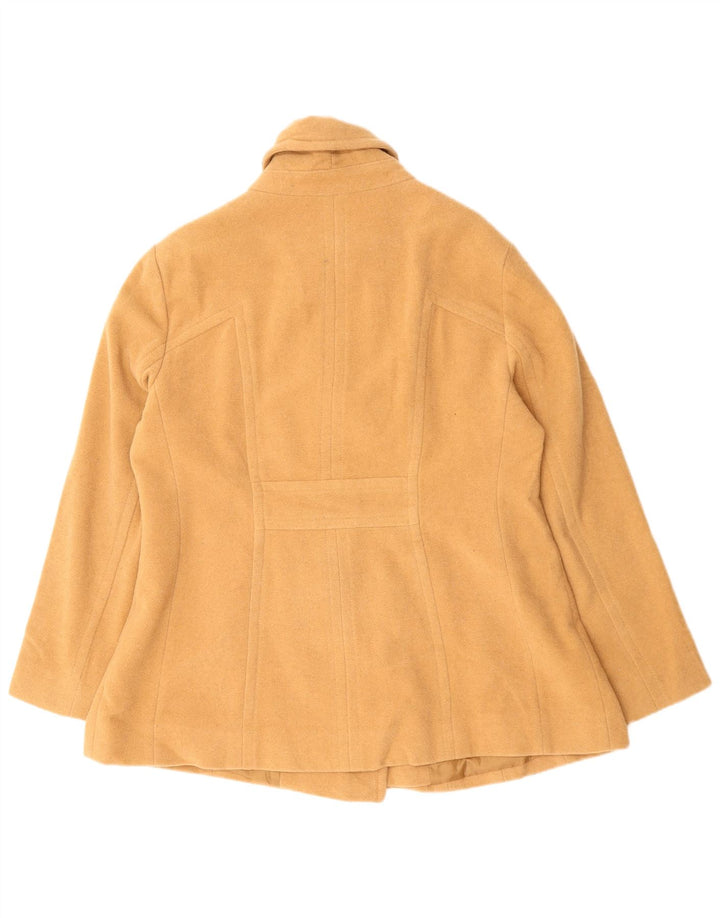 LONDON FOG Casaco feminino ervilha Reino Unido 18 XL marrom