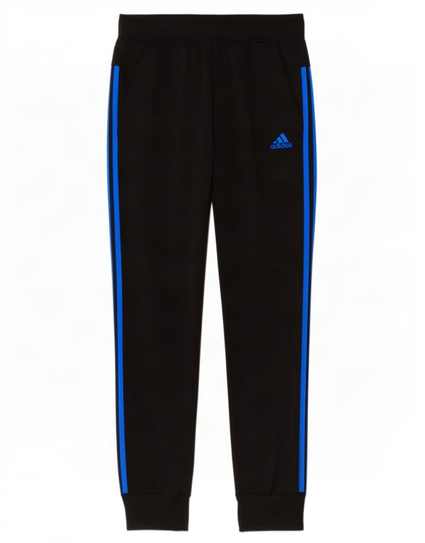 Adidas Womens Tracksuit Calças Joggers UK 10 Pequeno Poliéster Preto