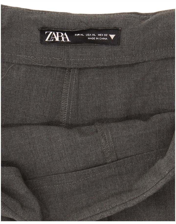 Zara Womens Skort XL W36 Cinza