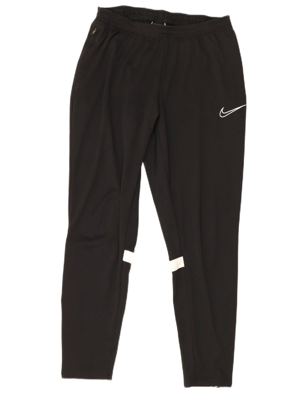 Calça de treino masculina Nike Dri Fit grande poliéster colorblock preto