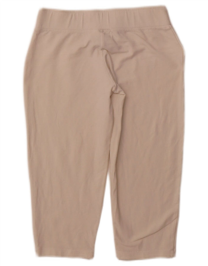 Leggings capri femininas CHAMPION UK 12 algodão branco médio
