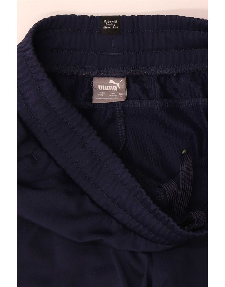 Calças de treino Puma Meninos Joggers 11-12 Anos Azul Marinho Poliéster