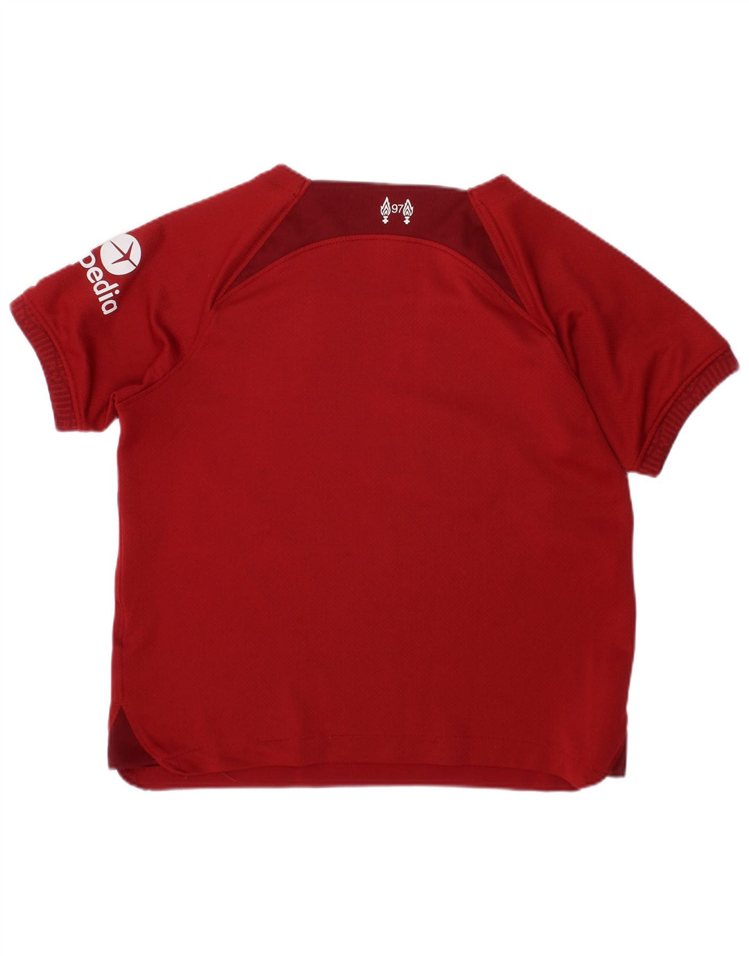 Camiseta Nike Boys Liverpool Graphic Top 5-6 anos vermelho
