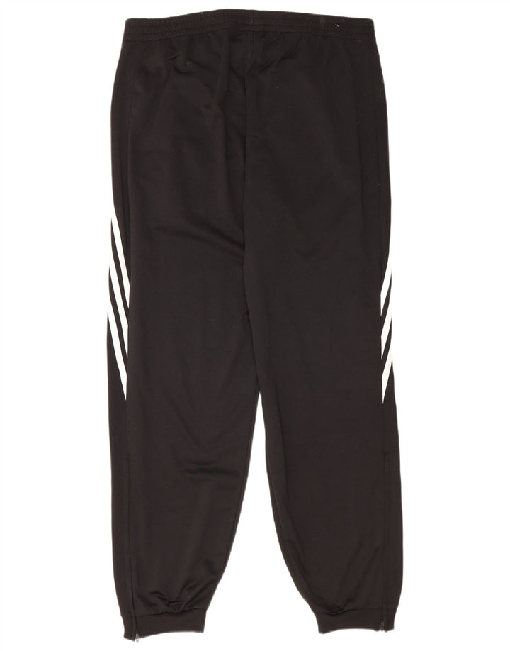 Adidas Mens Treino Calças Joggers Grande Poliéster Preto
