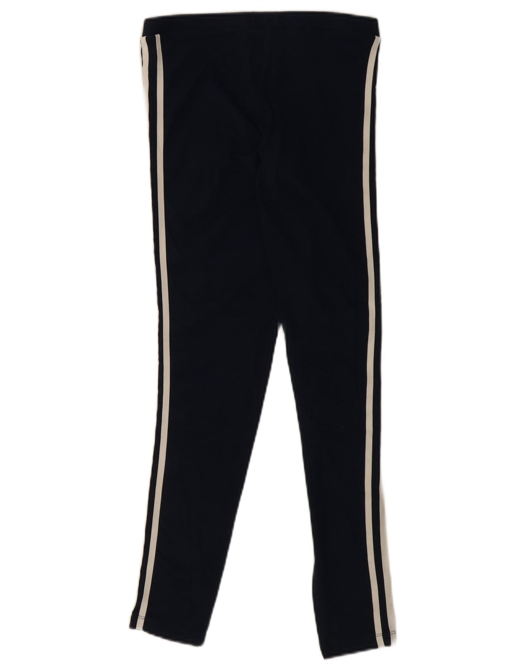 ADIDAS Womens Leggings UK 10 Small Black Cotton