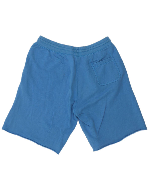 Shorts esportivos gráficos masculinos Nike grandes de algodão azul