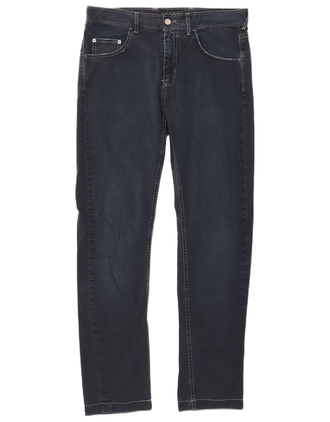 Fred Perry Mens Slim Jeans IT 48 Médio W33 L30 Azul Marinho Algodão