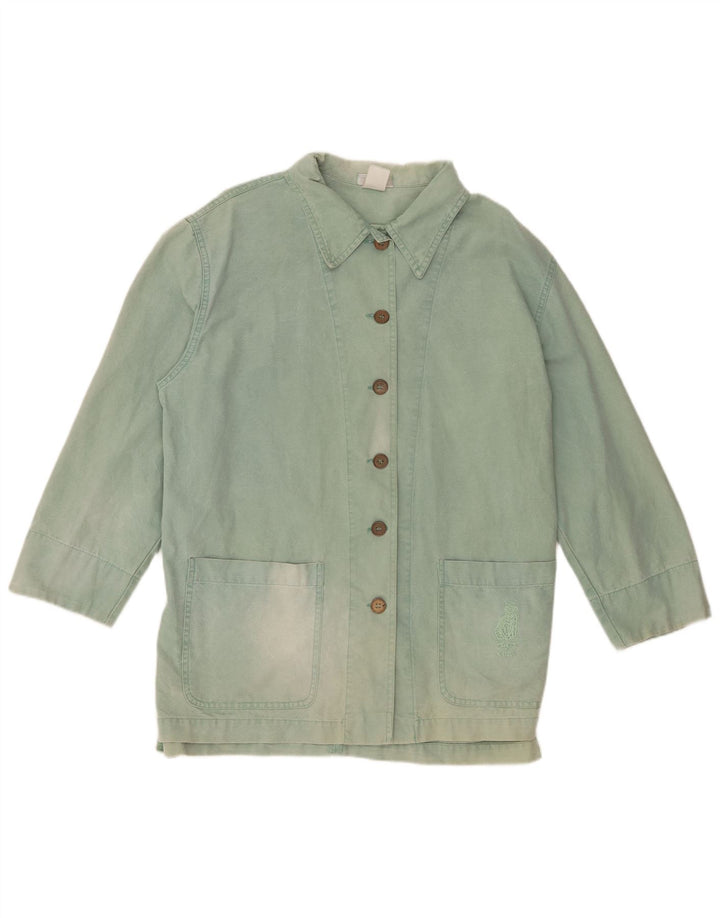 Jaqueta utilitária feminina Perte by Krizia UK 16 grande verde